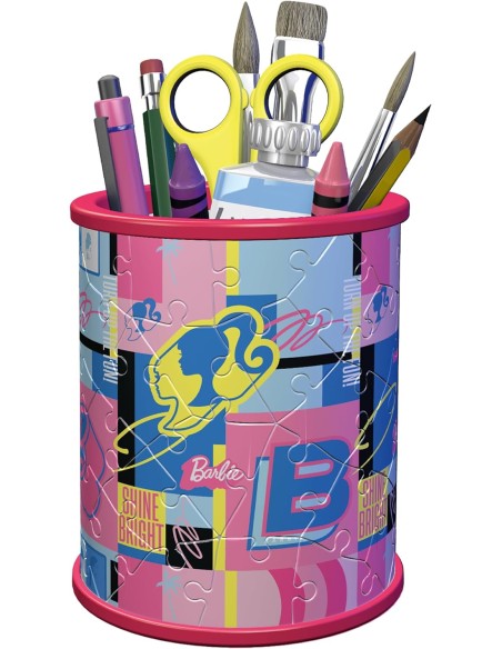 Portapenne Barbie 3D Puzzle