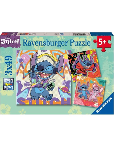 Puzzle Disney Stitch 3X49