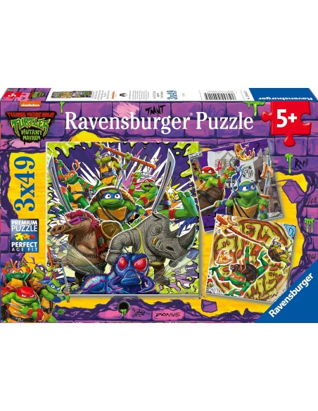 Puzzle Teenage Mutant Ninja Turtles 3X49