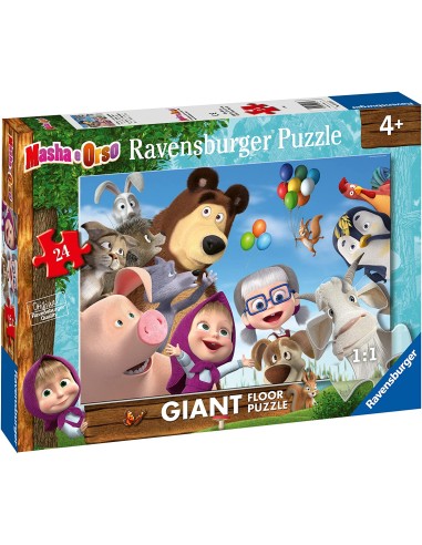 Puzzle 24pz Giant - Masha e Orso