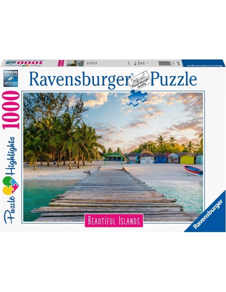 Puzzle 1000 pezzi Isola Caraibica