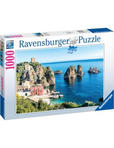 Puzzle 1000 pezzi Faraglioni di Scopello, Sicilia 2
