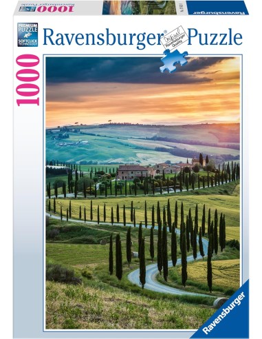 Puzzle 1000 pezzi Val D'Orcia, Toscana