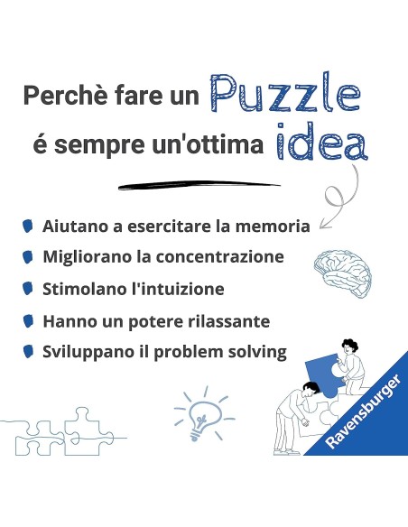 Puzzle 1000 pezzi Piazza di Spagna Siviglia