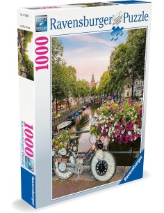Puzzle 1000 pezzi Biciclette di Amsterdam 2