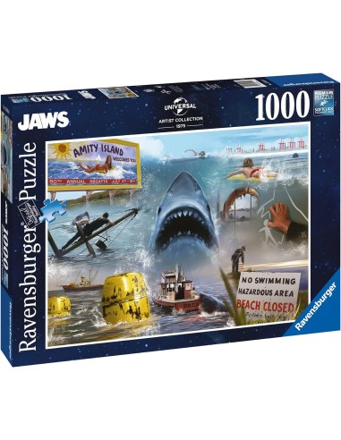 Puzzle 1000 pezzi Jaws Lo Squalo