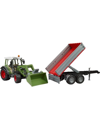 Bruder - Trattore Fendt Vario 211 con Benna e...