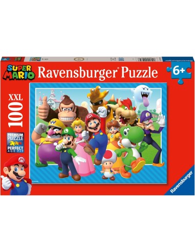 Puzzle 100 pezzi XXL Super Mario