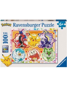 Puzzle 100 pezzi XXL Pokemon
