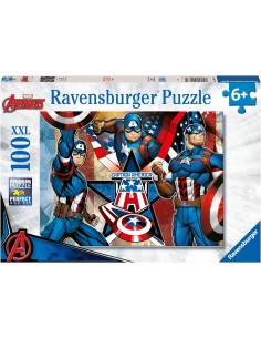 Puzzle 100 pezzi XXL Capitan America