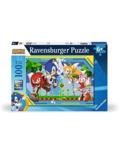 Puzzle 100 pezzi XXL Sonic