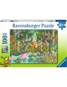 Puzzle l'orchestra degli animali 100 Pezzi XXL