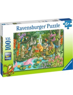 Puzzle l'orchestra degli animali 100 Pezzi XXL 2