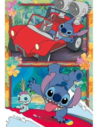 Puzzle 104 pezzi Super Disney Stitch