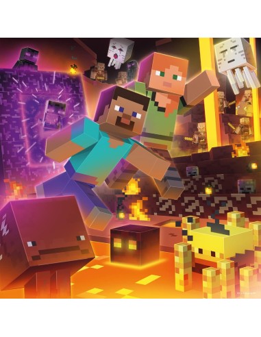 Puzzle Minecraft Biomes 3x49