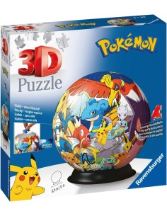 3D Puzzleball 72 pz - Pokemon 2