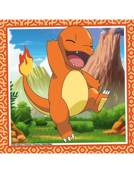 Puzzle 3x49 pz Pokemon