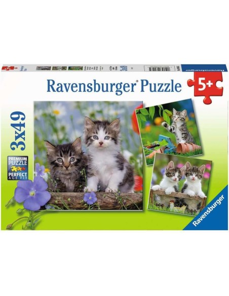 Puzzle Gattini 3X49