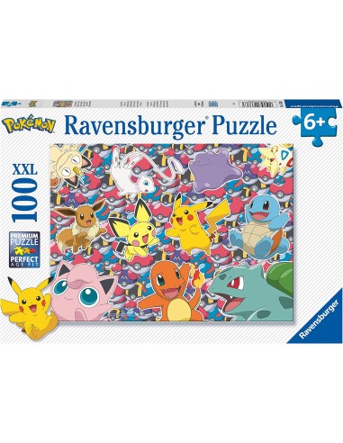 Puzzle 100 pz XXL Pokemon