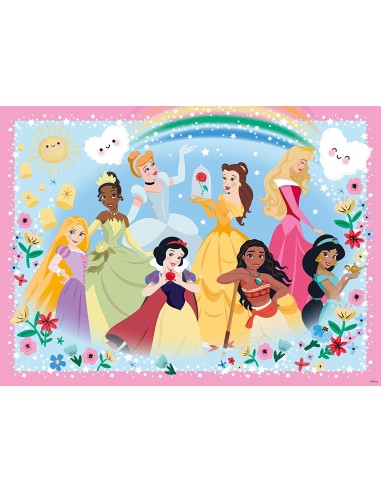 Puzzle 100pz XXL - Disney Princess Glitter