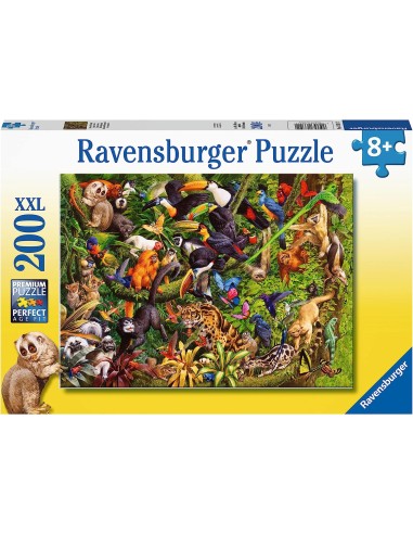 Puzzle 200 pz XXL - Giungla Vivace