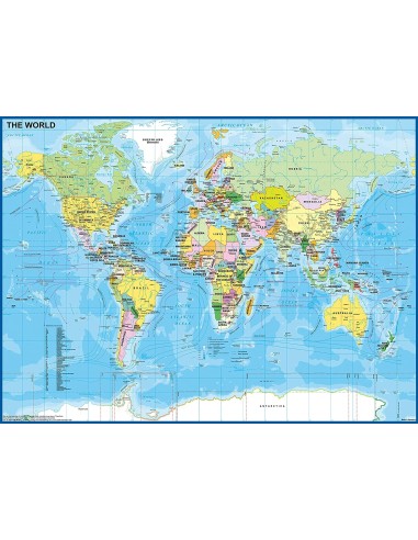Mappa del Mondo 200 pz XXL
