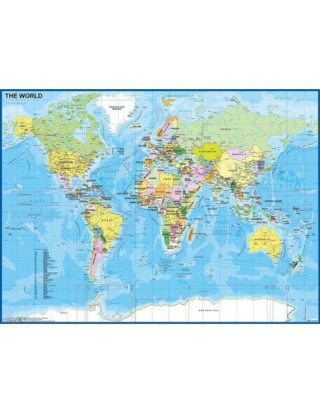 Mappa del Mondo 200 pz XXL