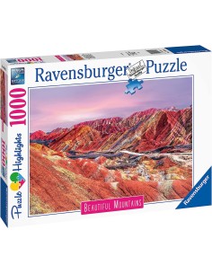 Puzzle 1000 pz - Montagne Arcobaleno Cina 2