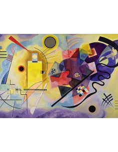 Puzzle 1000 pz Kandinsky, Wassily Yellow, Red, Blue  2