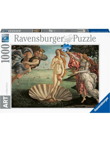 Puzzle 1000 pz Botticelli: Nascita di Venere