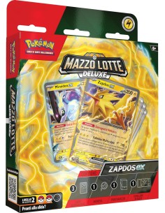 Pokemon mazzo lotte deluxe Ninetales-ex e Zapdos-ex