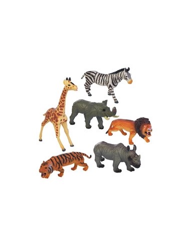 BUSTA 4 ANIMALI SAVANA MORBIDI