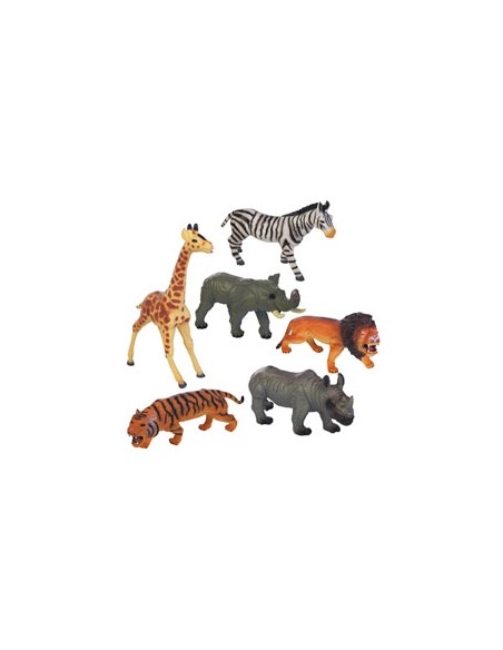 BUSTA 4 ANIMALI SAVANA MORBIDI