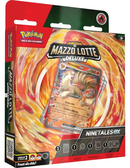 Pokemon mazzo lotte deluxe Ninetales-ex e Zapdos-ex