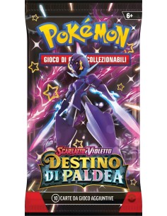 Pokemon Destino di Paldea collezione con adesivo 2