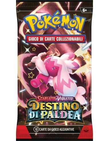 Pokemon Destino di Paldea collezione con adesivo