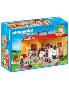 Playmobil - Scrigno stalla dei pony