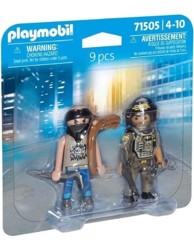 Playmobil - DuoPack Poliziotto e Ladro