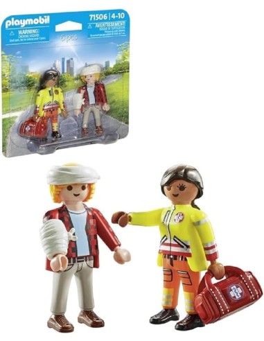 Playmobil - DuoPack Paramedico con paziente