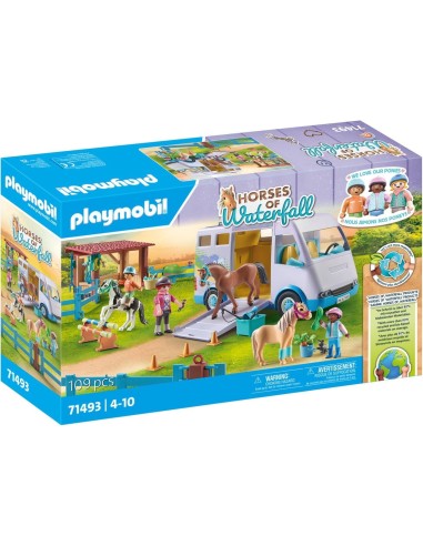 Playmobil - Trasporto Cavalli e Stalla