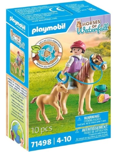 Playmobil - Bambina con Pony e Puledro