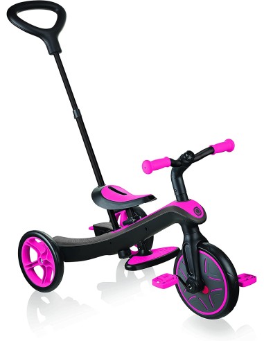 Globber - Xplorer Trike 4 in 1 - Pink