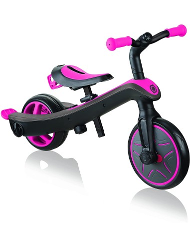 Globber - Xplorer Trike 4 in 1 - Pink