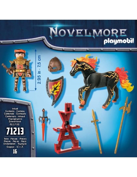 Playmobil Novelmore -Cavaliere del fuoco