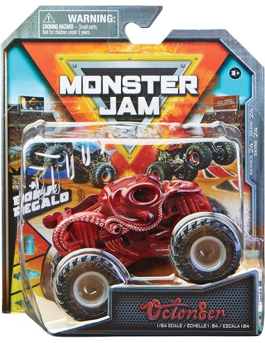 MONSTER JAM Veicoli 1 pack 1:64 ass.to