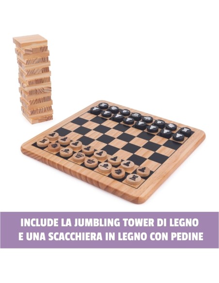 EG Classici 6 Giochi Riuniti in Legno