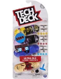 TECH DECK PACK DELUXE DA 4 SKATE ASS.TO