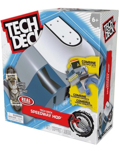 Tech Deck Speedway Hop, Pyramid Shredder, Vert...