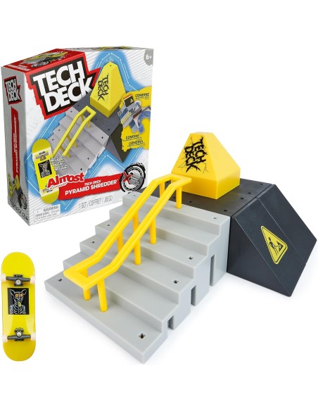 Tech Deck Speedway Hop, Pyramid Shredder, Vert Wall 2.0