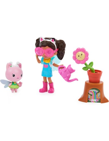 Gabby's Dollhouse Pack 2 personaggi - Giardino